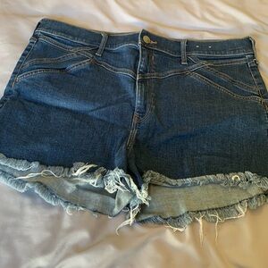Express super high rise shorts